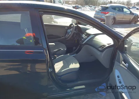 2013 Hyundai Accent Gls из США, поврежденный, VIN KMHCT4AE2DU579413